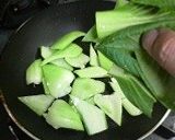 チンゲン菜とひじきの簡単炒め物作り方2写真