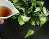チンゲン菜とひじきの簡単炒め物作り方4写真