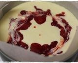 ほんわりストロベリーチーズケーキ作り方10写真