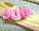 *❀かまぼこローズピック❀*作り方2写真