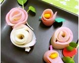 *❀かまぼこローズピック❀*作り方5写真