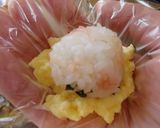 *てまり寿司風デコおにぎり*作り方4写真