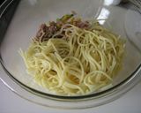 サラダをリメイク♥冷たいパスタ作り方4写真