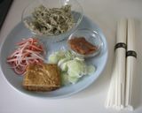 梅とろ♥にゅうめん作り方1写真