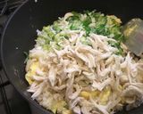 ごまたっぷり♪の鶏ささみチャーハン作り方9写真