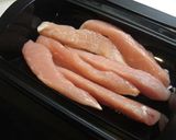 ごまたっぷり♪の鶏ささみチャーハン作り方2写真