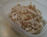 ごまたっぷり♪の鶏ささみチャーハン作り方3写真