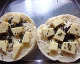 塩麹×ごま×白チョコのトースト作り方2写真