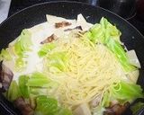 春キャベツとたけのこのスープスパゲティ作り方6写真