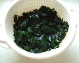 プチプチ美味しい♫ワカメの胡麻炒め☆作り方1写真
