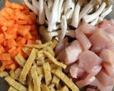 筍ごはんキャンセルからのしめじごはん。作り方2写真