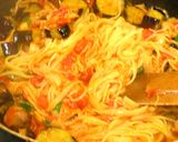 ■茄子とバジルのトマトパスタ■作り方10写真