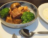 たけのこと豚バラ肉の煮込み作り方7写真
