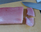 給食レシピ＊まぐろとパインの揚げ煮作り方1写真