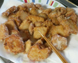 給食レシピ＊まぐろとパインの揚げ煮作り方7写真