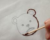 ☆かわいい♪キャラチョコ☆作り方3写真