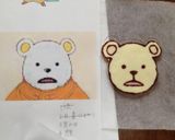 ☆かわいい♪キャラチョコ☆作り方10写真
