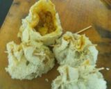 残ったカレーで♪チーズきんちゃく作り方4写真