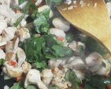タイ風♪鶏肉とバジルの辛うまごはん作り方5写真