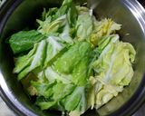 簡単♪春キャベツ・厚揚げ・シーチキン蒸煮作り方1写真