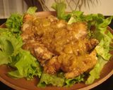 鶏もも肉の葱ソース作り方7写真