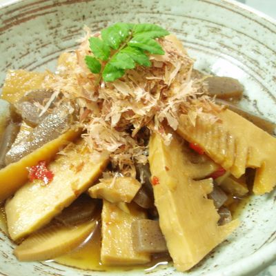 ➅たけのことこんにゃくのピリ辛っ炒り煮➅ by rokuro 【クックパッド
