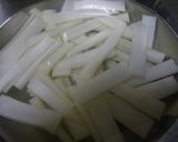 旬♪簡単ウドのアボカド酢味噌和え♪作り方2写真