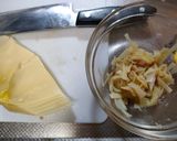 筍姫皮の梅肉あえ作り方1写真