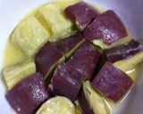 超簡単.丼で.8分.さつまいもオレンジ煮作り方10写真