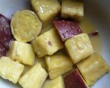 超簡単.丼で.8分.さつまいもオレンジ煮作り方12写真
