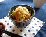 セロリ×人参の塩麹胡麻和え作り方6写真
