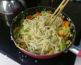 タイ風焼きうどん作り方4写真