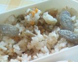 簡単炊飯器任せ☆茸たっぷり炊き込みご飯作り方4写真