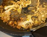 たもぎ茸と水菜のふわとろ卵炒め作り方7写真