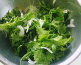わさび菜と牛肉のおかずサラダ☆作り方3写真