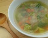 2度美味♡野菜たっぷり栄養ｽｰﾌﾟ離乳食作り方9写真