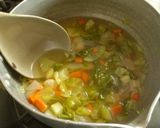 2度美味♡野菜たっぷり栄養ｽｰﾌﾟ離乳食作り方10写真