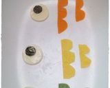 キャラ弁＊子供の日♪こいのぼりおにぎり作り方3写真