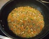 野菜たっぷりドライカレー風☆つけパスタ作り方5写真