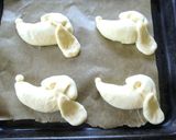 いぬのパン★プードルのクリームパン作り方10写真