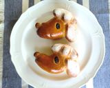 いぬのパン★プードルのクリームパン作り方12写真
