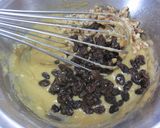 焦がしバターのレーズン胡桃のカップケーキ作り方7写真