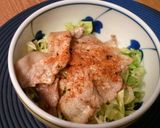 簡単！豚マヨ丼♪作り方3写真