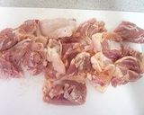 鶏肉といんげんと玉ねぎのワイン煮作り方1写真
