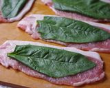 ほうれん草とトマトの豚肉ロール作り方1写真
