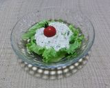 クリーミー野菜ドレッシングサラダ作り方5写真
