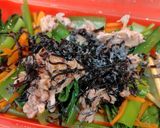 レンジ一発!小松菜とにんじんツナ昆布和え作り方3写真