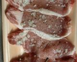 豚肉塩麹チーズソテー作り方1写真