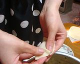 生姜が香るぎょうざ作り方5写真
