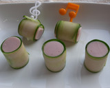 お弁当に☆ギョニソときゅうりのくるくる作り方3写真